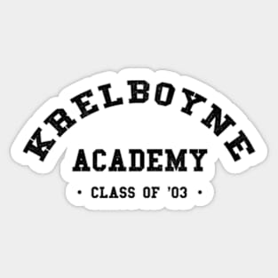 Krelboyne Academy Sticker